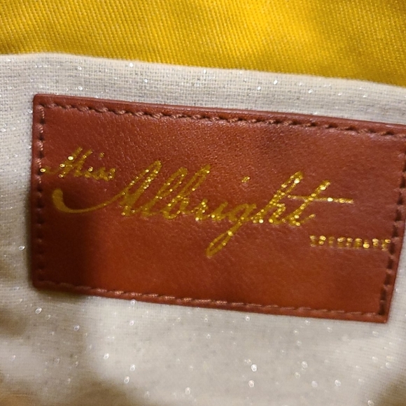 Miss Albright shimmer fabric clutch - Picture 5 of 6